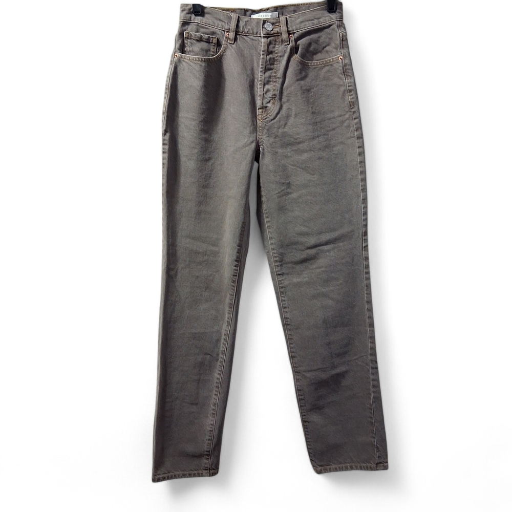 Pac Sun Eco Brown Dad Jeans Womens Size 25 - Picture 6 of 10